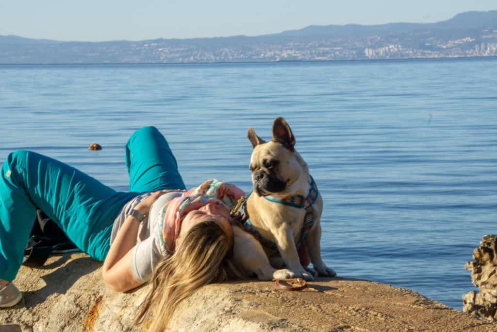 Urlaub Hund Krk Kroatien